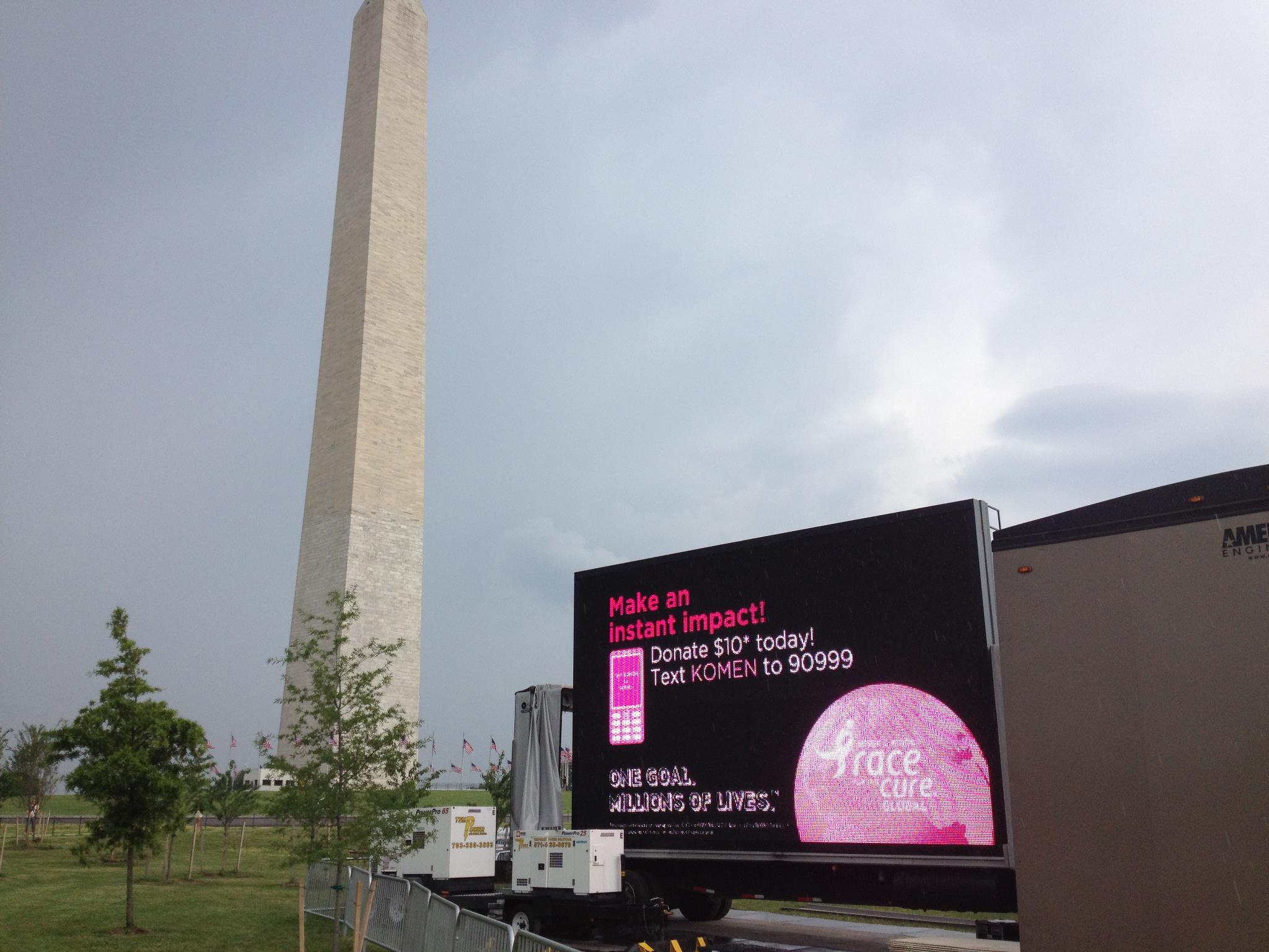 Race for the Cure Event, Washington DC